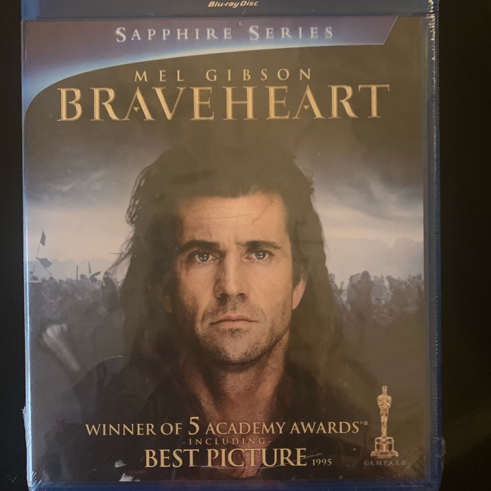 Braveheart Blu-ray Disc-NWT-never opened